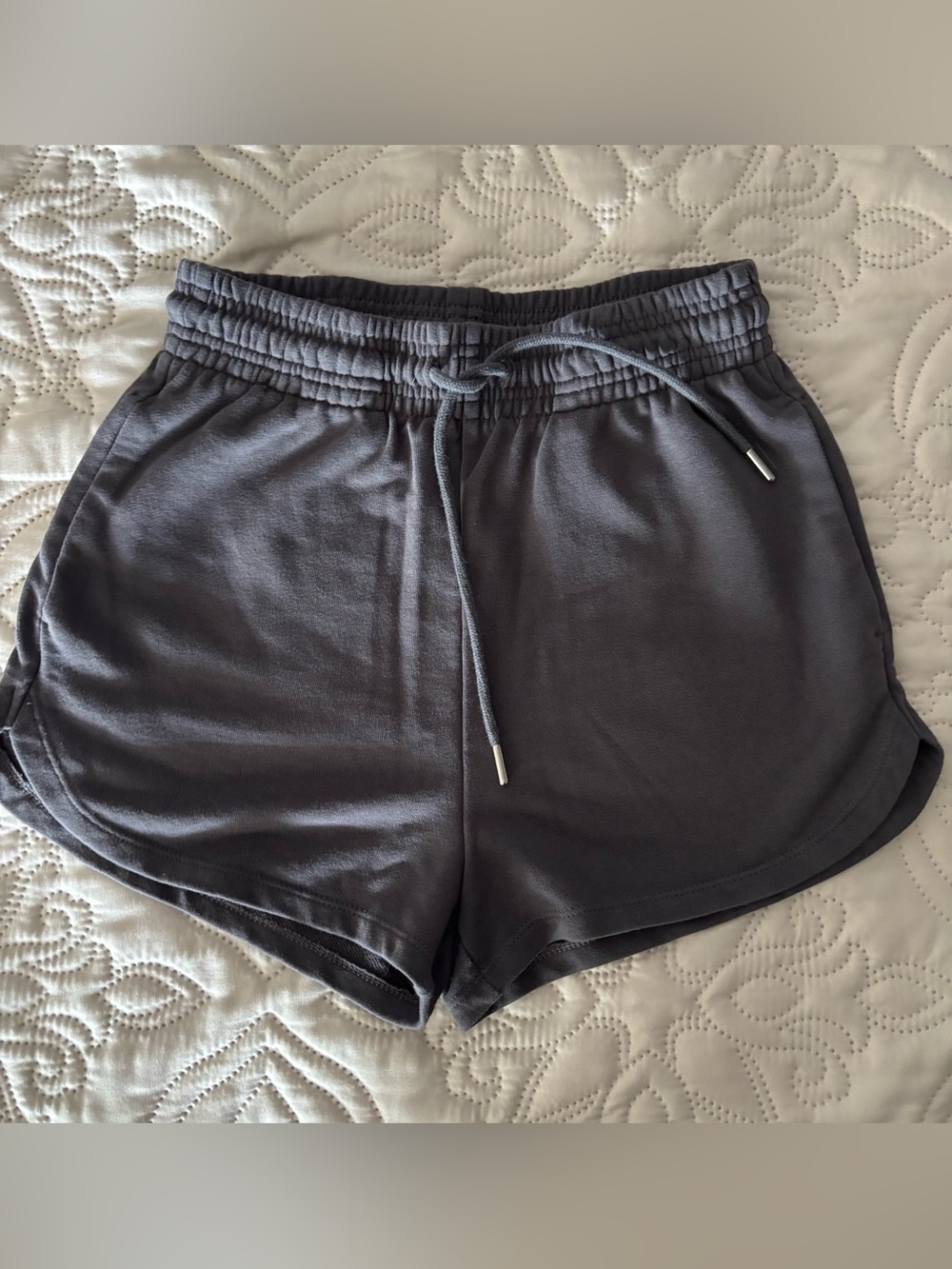 H&M Charcoal Athletic Drawstring Shorts